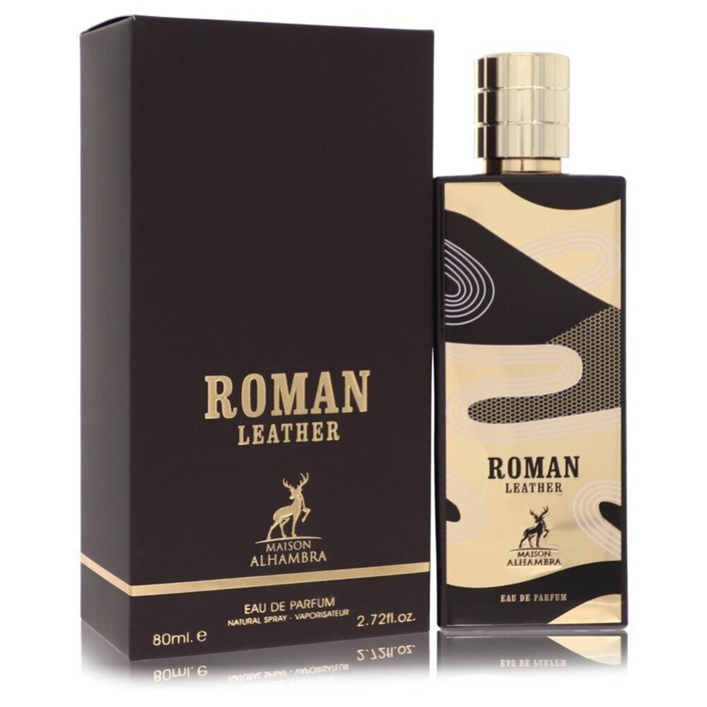 Maison Alhambra Roman Leather by Maison Alhambra Eau De Parfum Spray (Unisex) 2.
